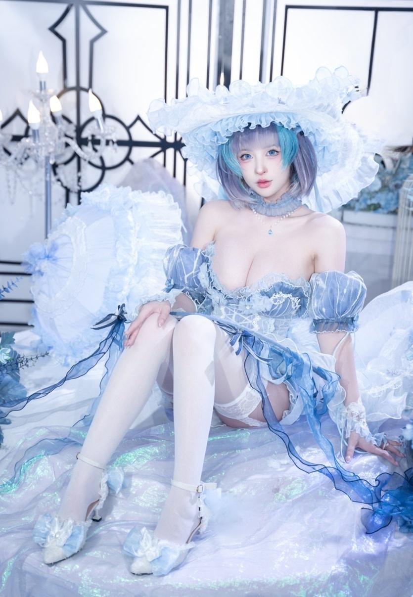 清水由乃 – 柴郡废稿礼服-完美coser