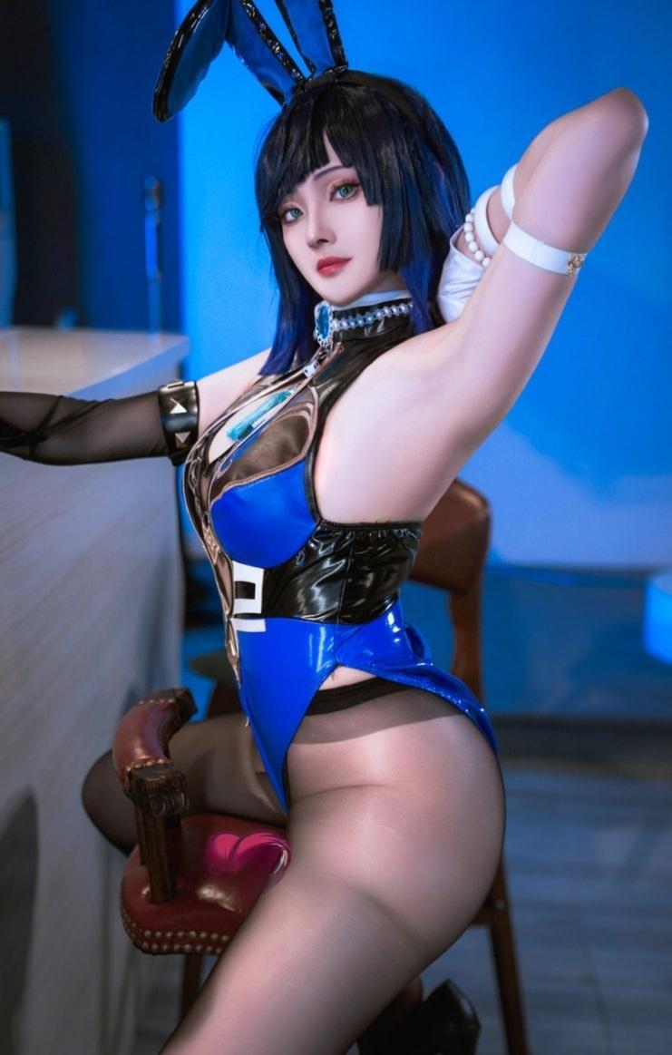 Natsuko夏夏子 – 夜兰兔女郎-最佳作品