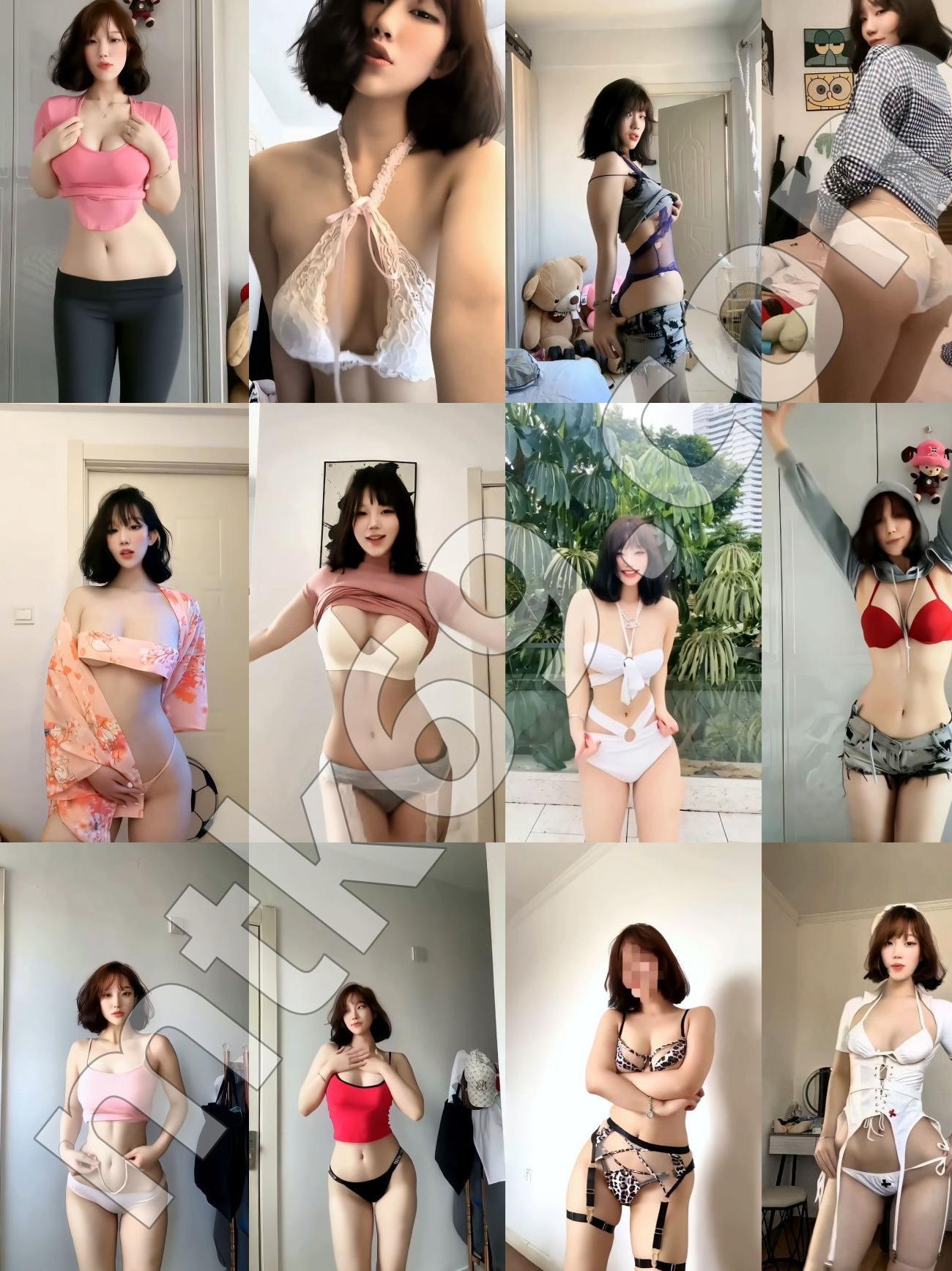 抖音纯种阿江 215万粉丝现役大网红福利骚舞 [17V/287MB]全网惊呼